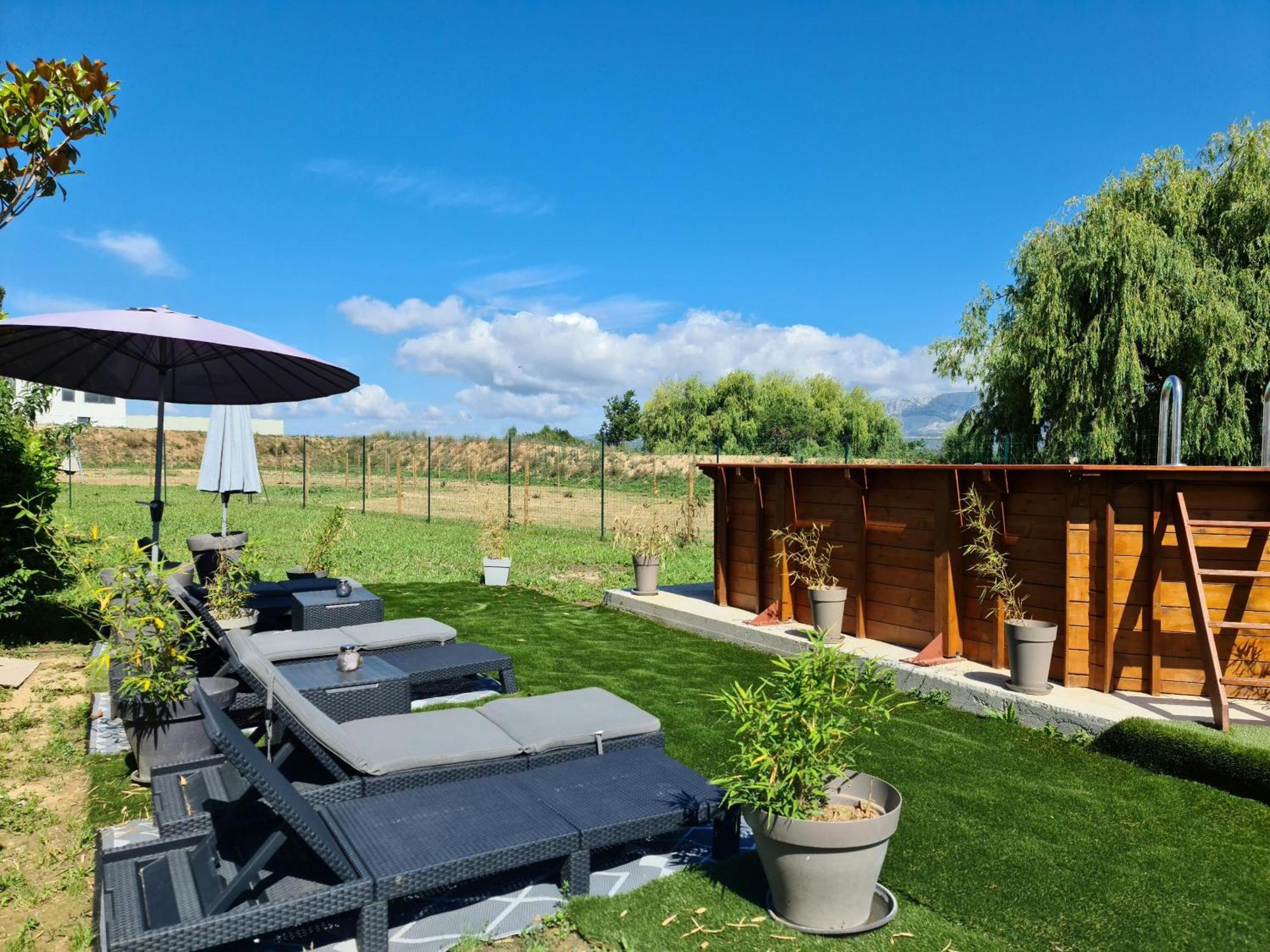 Mas Gabelys Superbe Vue Sainte Victoire Jardin Terrasse Et Piscine Διαμέρισμα Trets Εξωτερικό φωτογραφία